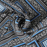 Crepe Mosaico Love Blue - Ribes y Casals