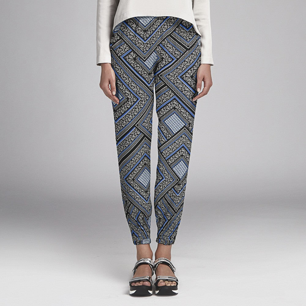 Crepe Mosaico Love Blue - Ribes y Casals