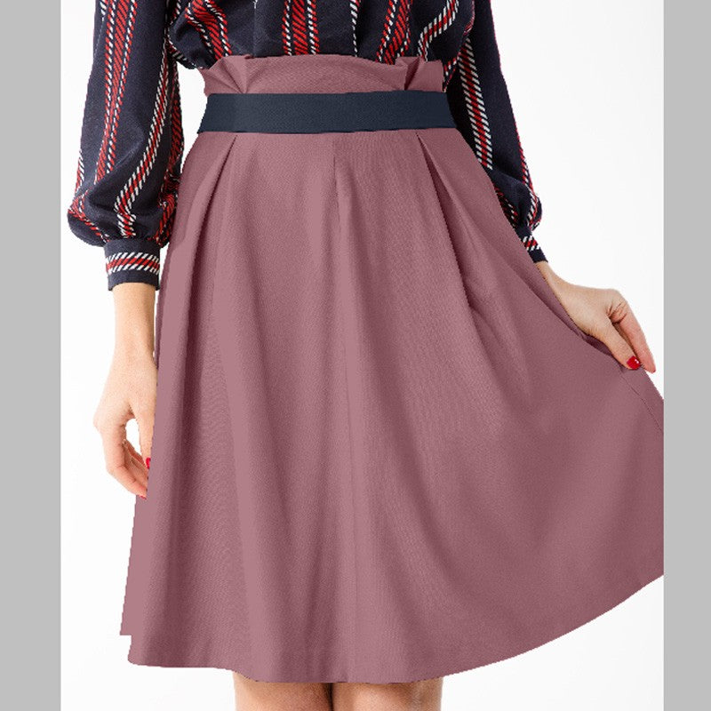 Tecido Crepe Empoado Rosa Pálido - Ribes y Casals