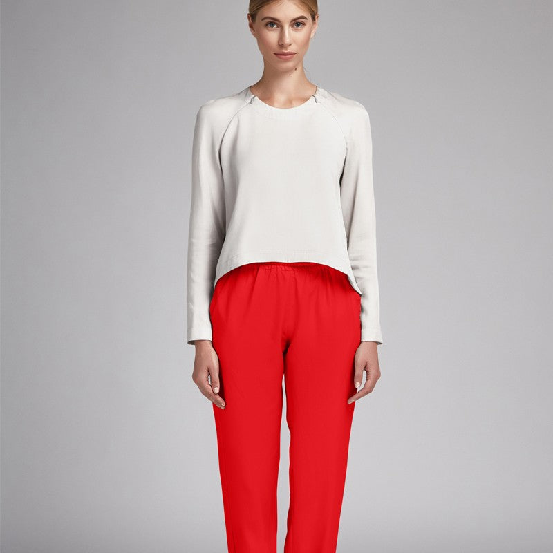 Tecido Crepe Vermelho - Ribes y Casals