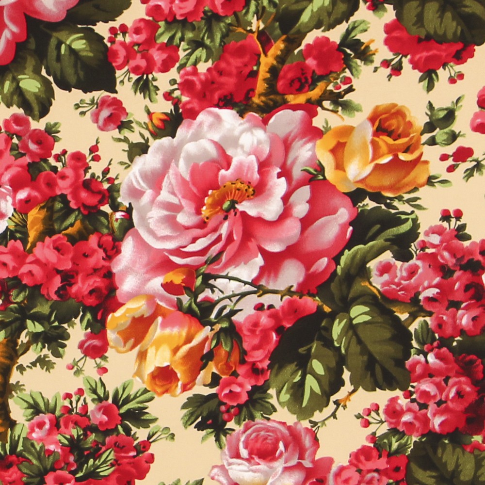 Crepe Roseira Bege - Ribes y Casals