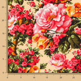 Crepe Roseira Bege - Ribes y Casals