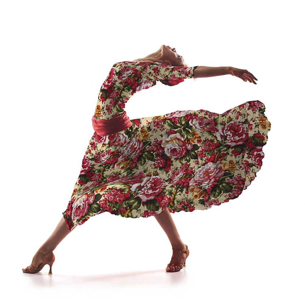 Crepe Roseira Bege - Ribes y Casals