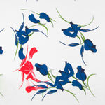 Crepe Marrocain Bouqet Preta - Ribes y Casals