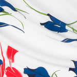 Crepe Marrocain Bouqet Preta - Ribes y Casals