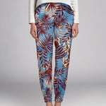 Crepe Satin Birds Light Azuis - Ribes y Casals