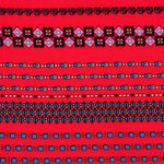 Panqueca De Cetim Cenefas Coral - Ribes y Casals