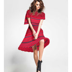 Panqueca De Cetim Cenefas Coral - Ribes y Casals