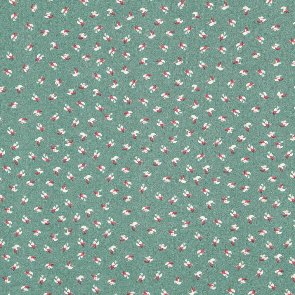 Tecido Crepe Stretch Penélope Verde - Ribes y Casals