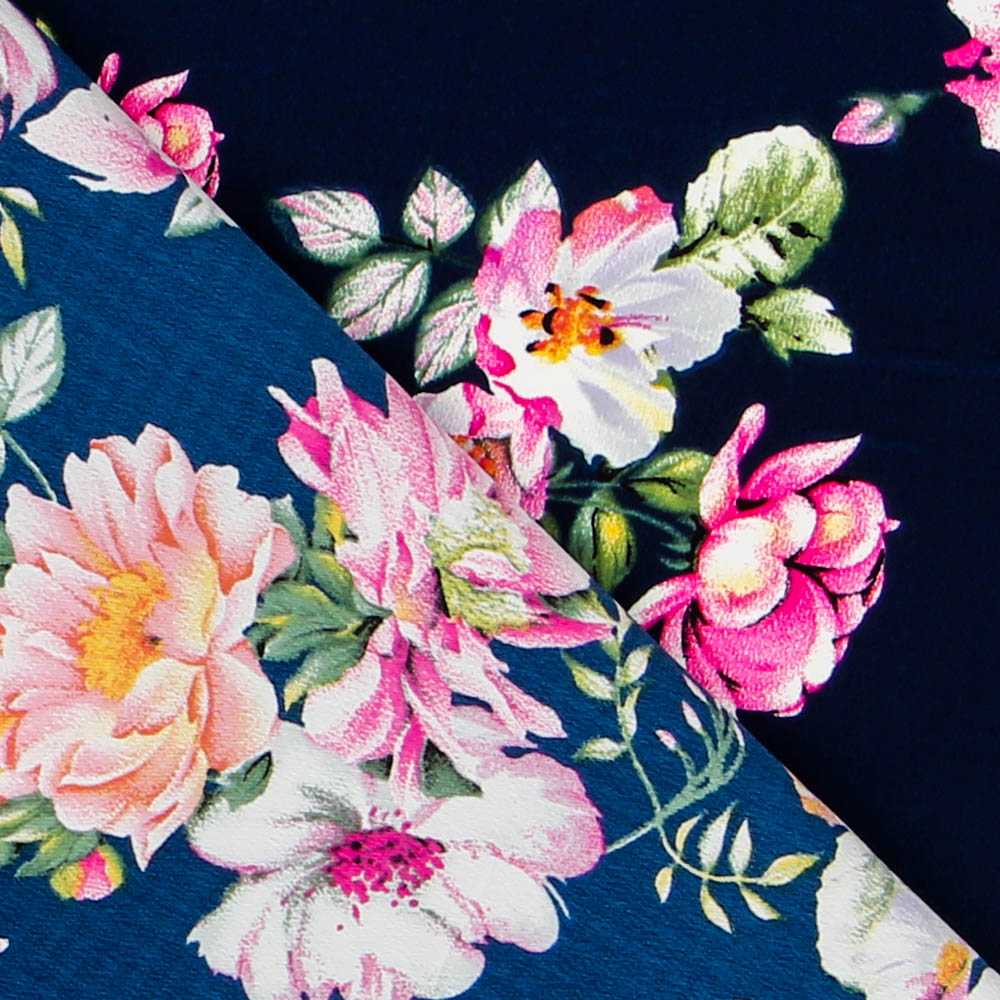 Crepe flores - Ribes y Casals