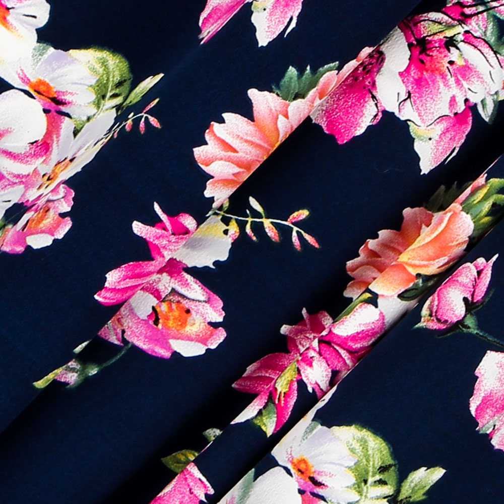 Crepe flores - Ribes y Casals