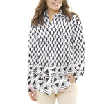 Crepe Marrocain Bouqet Preta - Ribes y Casals