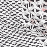 Crepe Marrocain Bouqet Preta - Ribes y Casals