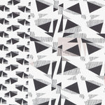 Crepe Marrocain Bouqet Preta - Ribes y Casals