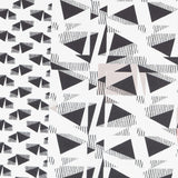 Crepe Marrocain Bouqet Preta - Ribes y Casals