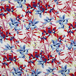 Crepe Tropical Flores Coloridas - Ribes y Casals