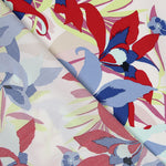 Crepe Tropical Flores Coloridas - Ribes y Casals