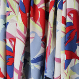 Crepe Tropical Flores Coloridas - Ribes y Casals