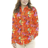 Crepe Marrocain Bouqet Preta - Ribes y Casals