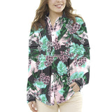 Crepe Marrocain Bouqet Preta - Ribes y Casals