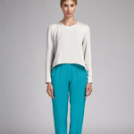 Tecido Crepe Turquesa - Ribes y Casals