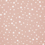 Crepe Viscose Estrelas Rosa - Ribes y Casals