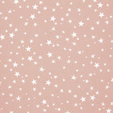 Crepe Viscose Estrelas Rosa - Ribes y Casals