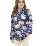 Crepe Viscose Floral Noite - Ribes y Casals