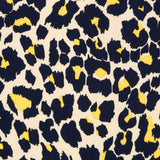 Leopardo Amarelo Viscose Crepe - Ribes y Casals