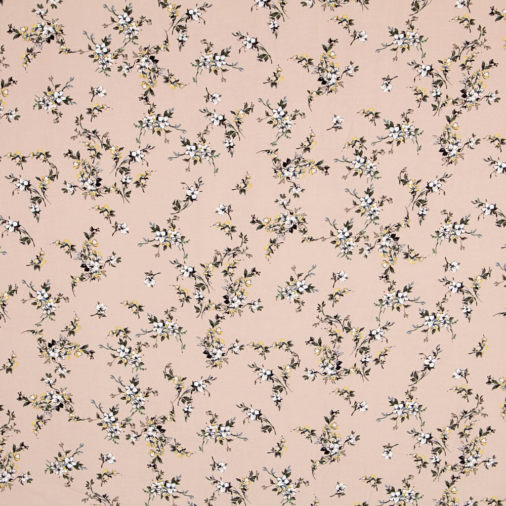 Crepe Viscose Ramos Rosa - Ribes y Casals