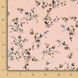 Crepe Viscose Ramos Rosa - Ribes y Casals