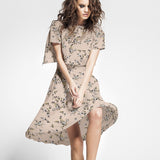 Crepe Viscose Ramos Rosa - Ribes y Casals