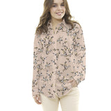 Crepe Viscose Ramos Rosa - Ribes y Casals