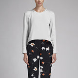 Crepe Viscosa Sakura Preta - Ribes y Casals