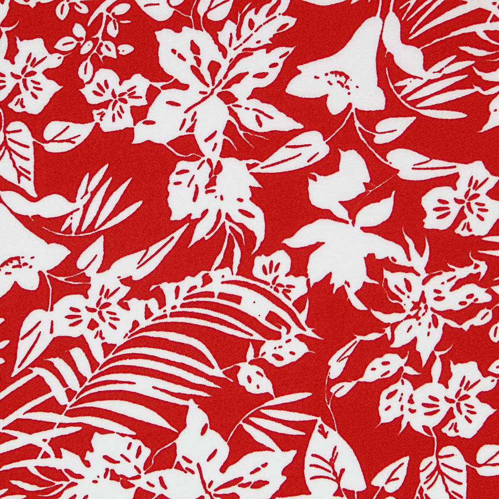 Crepe Viscose Rosas - Ribes y Casals