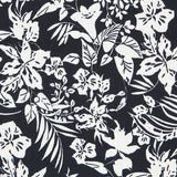 Crepe Viscose Tropical Preta - Ribes y Casals