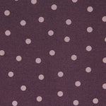 Crepe Winter Bolinhas Roxo - Ribes y Casals
