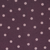 Crepe Winter Bolinhas Roxo - Ribes y Casals