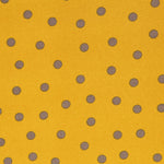 Crepe Winter Bolinhas Amarelo - Ribes y Casals