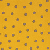 Crepe Winter Bolinhas Amarelo - Ribes y Casals