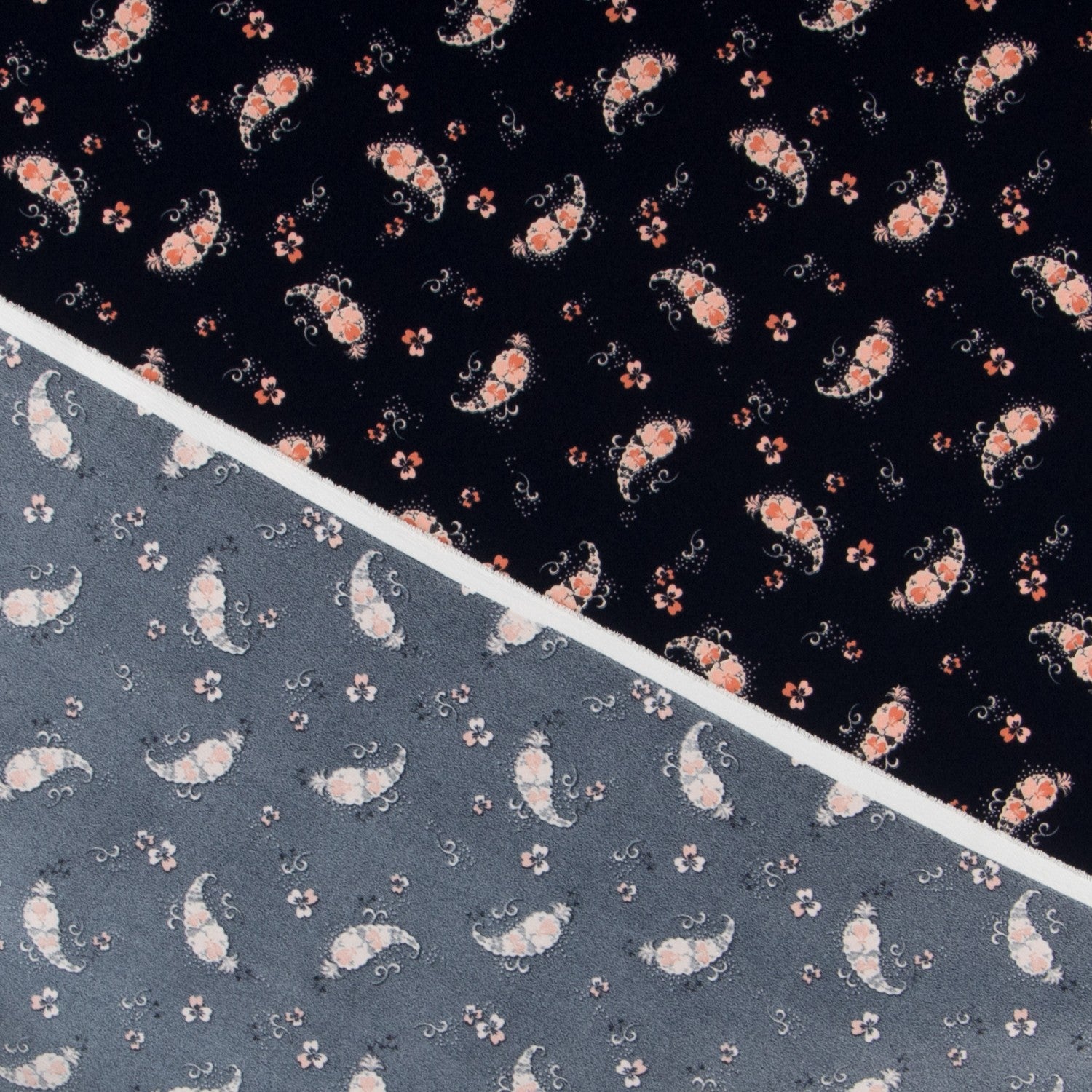 Crepe Aves Azul Claro - Ribes y Casals