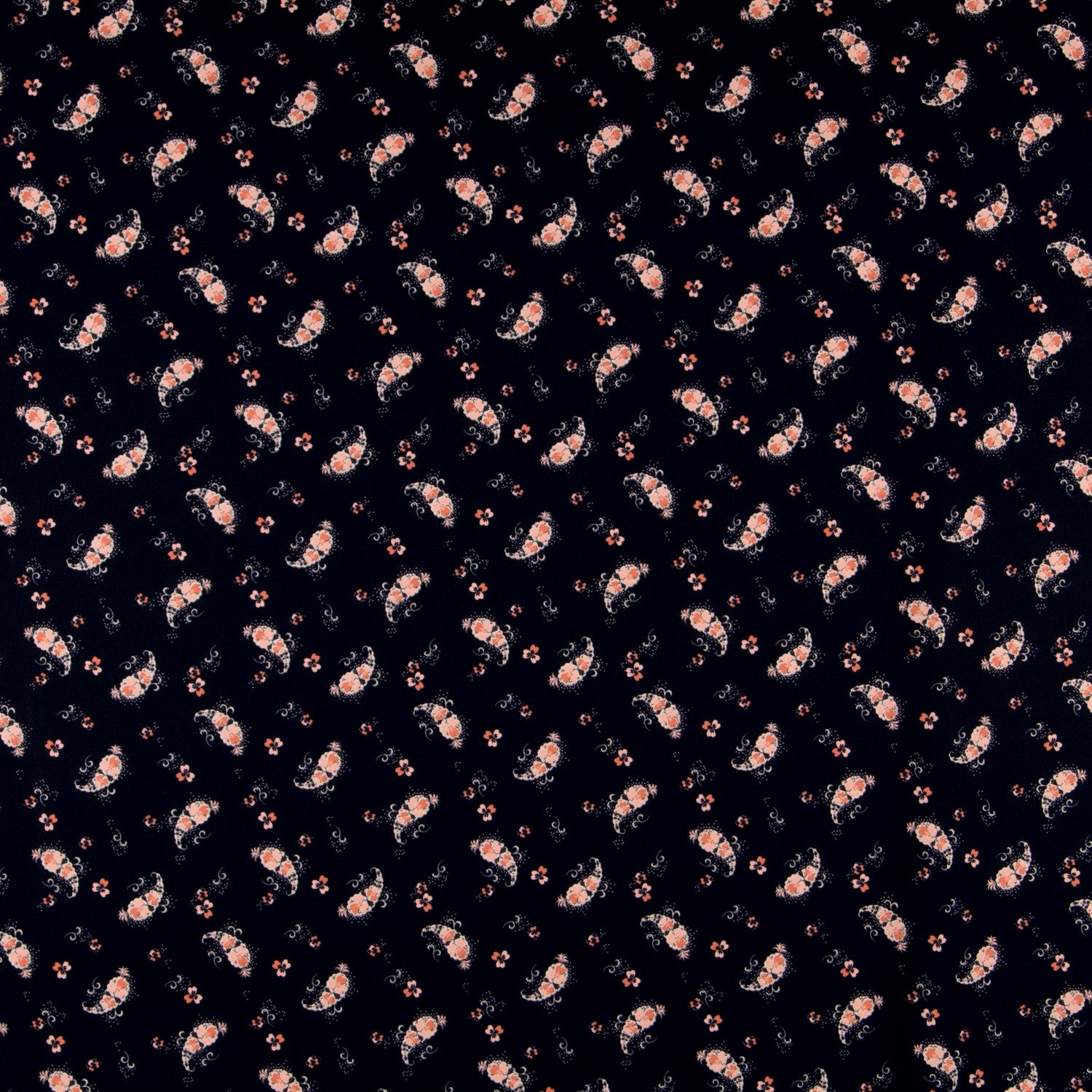 Crepe Aves Azul Claro - Ribes y Casals