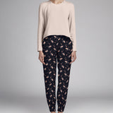 Crepe Aves Azul Claro - Ribes y Casals