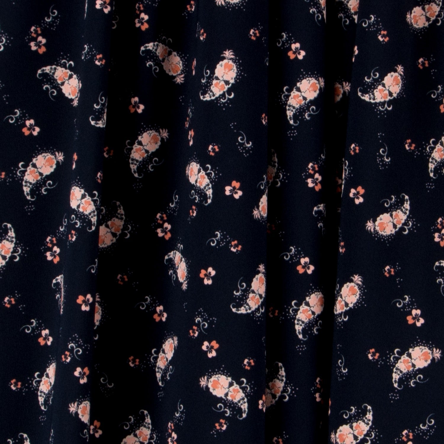 Crepe Aves Azul Claro - Ribes y Casals