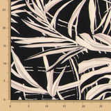 Crepe Winter Tropical Preto - Ribes y Casals