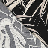 Crepe Winter Tropical Preto - Ribes y Casals