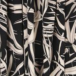 Crepe Winter Tropical Preto - Ribes y Casals