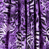 Crepe Animal Print Lila - Ribes y Casals