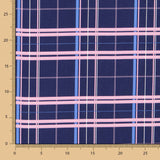 Crepe Xadrez Tartan Roxo - Ribes y Casals