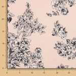 Crepe Fina Floral Maquilhagem - Ribes y Casals